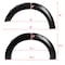 Spec-D Tuning Ford F150 Fender Flares Matte- Pocket Style 04-08 FDF-F15004V2-PK-MP - alternate 3